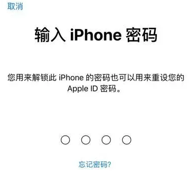 双清苹果15维修网点分享iPhone 15六位密码怎么改四位 