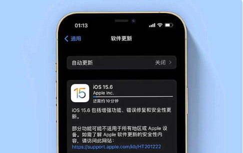 双清苹果手机维修分享iOS 15.6续航怎么样 